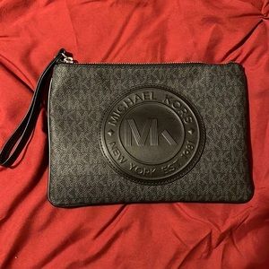 Black Michael Kors Wristlet